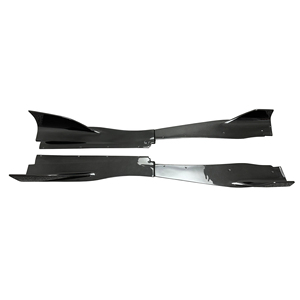 Faldones Laterales Traseros de Fibra de Carbono Seca con Acabado Brillante Estilo R, Envasados al Vacío, para McLaren 720S 2015-2018, Kit de Carrocería Preciso - Product Image 1