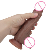 Römischer Kaiser Silikon-Dildo mit Kabelloser Fernbedienung, Heizfunktion und Teleskop-Vibrator - Erwachsenen-Sexspielzeug, Realistischer Vibrador Feminino