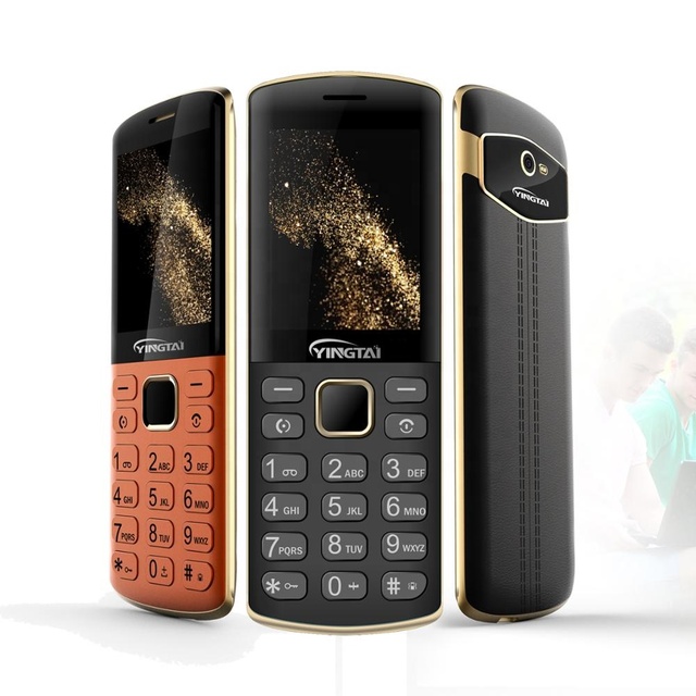 Slim Metal 2.4 Inch Display Mobiles MTK Gsm Quad Band Mobile Phone 850/900/1800/1900 mhz