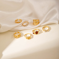 Anillo de Moda al por Mayor ChuYao, Anillo Geométrico con Cristales de Imitación, Chapado en Oro, para Mujer, Joyería Personalizada
