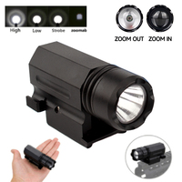 SYQT double usage tactique Laser vue portée longue Distance forte lumière LED lampe de poche chasse en plein air Laser vue