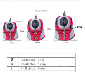 Mochila de gato de bolsa de transporte transpirable portátil de viaje de alta calidad al por mayor para animales de gato - Product Image 6