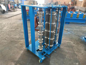 Aluminum Bar Curve Steel Stirrup Bending <b>Tile</b> Making Machinery Electric Metal Arch Roofing <b>Sheet</b> Crimping Making Machine - Product Image 3