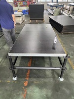 Installation rapide, plateforme de scène portable robuste, système d'équipement de scène de concert, scène de mariage pour événements