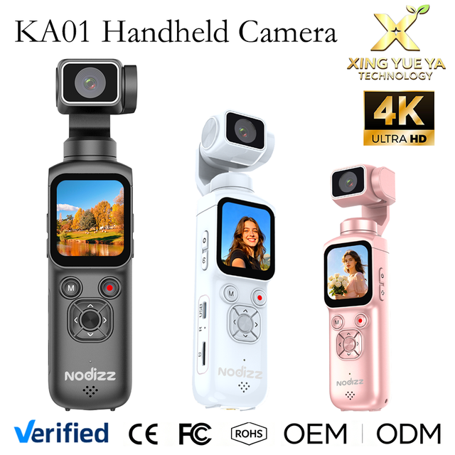 4K Vlog Camera 330 Degree Auto Face Tracking 75MP Photo 1.72 inch HD Touch Screen PDAF Auto Focus WiFi Webcam for YouTube TikTok