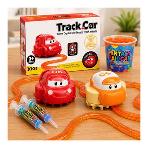 Coche motorizado para pista de slime con navegación de contorno libre, conciencia espacial, trabajo en equipo, juego de rompecabezas y paquete de inicio recreativo - Product Image 6