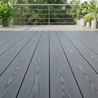 Planches de terrasse en composite WPC modernes à emboîtement gaufré pour distributeurs en gros – Faible entretien, imperméables