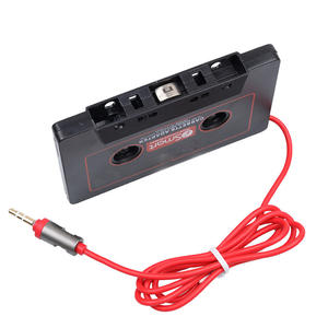 Convertidor de casete de coche de nuevo estilo de audio para teléfono móvil <span class=keywords><strong>Mp4</strong></span>/Mp3 negro de cinta barata personalizada - Product Image 4