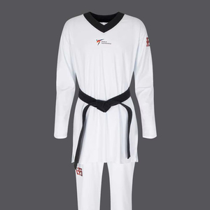 Uniforme de Taekwondo unisex de alta calidad Precio adecuado del proveedor de confianza para artes marciales - Product Image 1