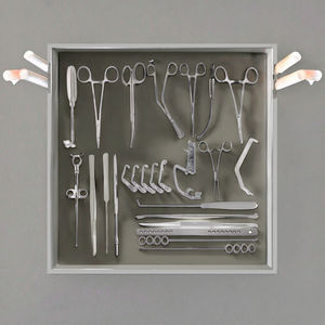 Instrumental Quirúrgico Manual de Alta Calidad, Juego Completo para Amigdalectomía y Adenoidectomía, Acero Inoxidable Premium - Product Image 3