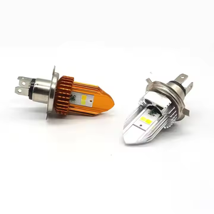 Ampoules de phares de moto bicolores COB <span class=keywords><strong>H4</strong></span> H6 LED à feux de croisement 3000K 6000K Scooter Phares antibrouillard - Product Image 4