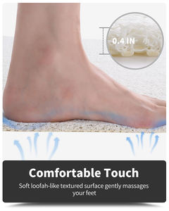 מגמה חדשה ללא להחליק אמבטיה ייבוש מהיר מחצלת רכה ללא כוסות יניקה pvc - Product Image 3