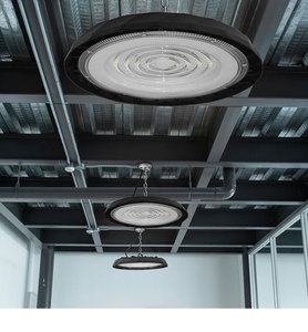 Projecteur UFO à <span class=keywords><strong>LED</strong></span> <span class=keywords><strong>industriel</strong></span> en aluminium moulé sous pression 150W 6000-6500K 120LM/W IP65 étanche 220V - Product Image 1