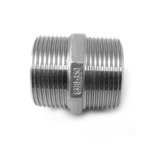 Aisi 6470009แก๊สเกลียว2นิ้วหัวฉีดหัวหกเหลี่ยมสเตนเลส316 - Product Image 1