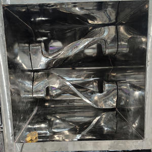 Sigma Blade <b>Mixer</b> Kneader Double Z with Extruder SS304+Q235 Jacketed Hot Oil/<b>Water</b> High Mixing Efficiency - Product Image 6