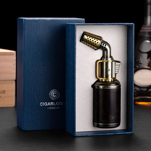 CIGARLOONG multifunción butano antorcha recargable solo Jet llama Gas mano cigarro muestra accesorios ceniceros encendedores - Product Image 5