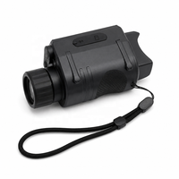 Monoculaire de vision nocturne 4K avec IR 850nm 3W et portée de 200m dans l'obscurité pour la marche nocturne et la navigation