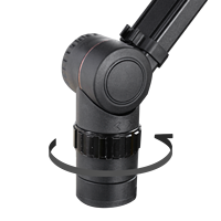 Support de microphone professionnel Accuracy Pro Audio MS166 en aluminium, bras de diffusion monté sur bureau, support de microphone