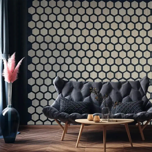 Hiện đại nhà văn phòng Gỗ Acoustic <span class=keywords><strong>Panel</strong></span> tường Pet akupanel Composite âm thanh hấp thụ và khuếch tán cho Studios và phòng tập thể dục trang trí nội thất - Product Image 4