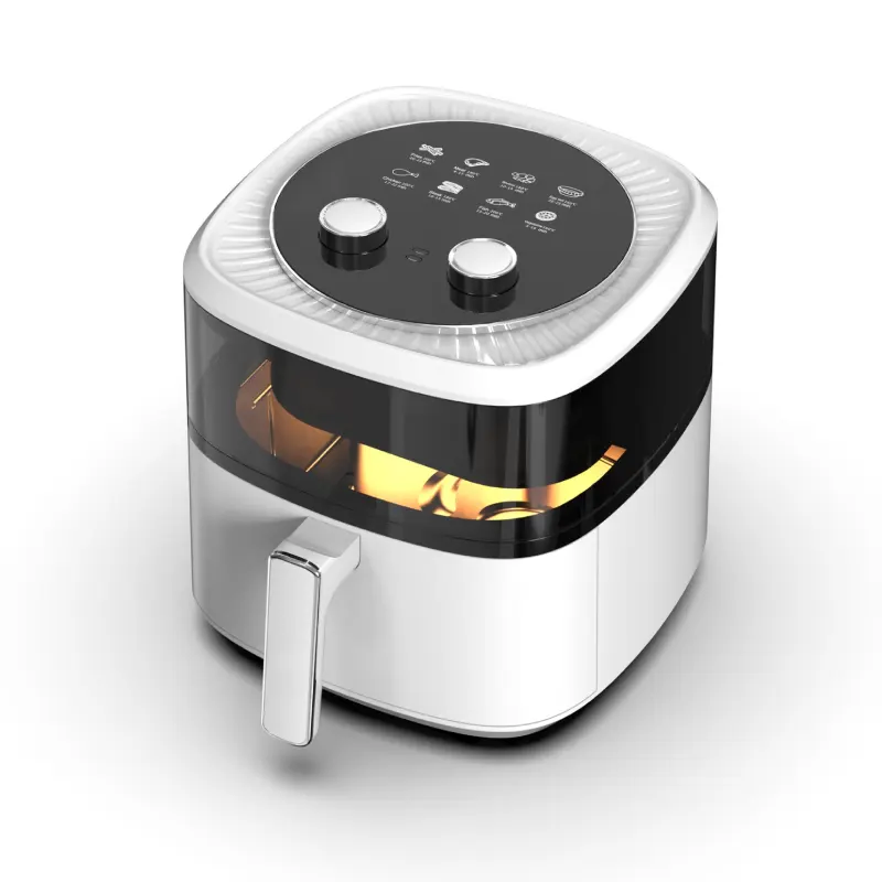 Touchscreen neue 1400 W 6 L Küche digitale kommerzielle Luftfritteuse Kocher ohne Öl