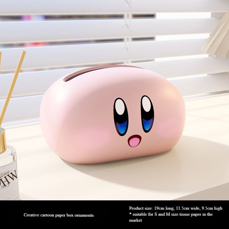 Boîte rose de tissu gras