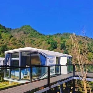 Mở rộng prefab container nhà-bánh sandwich Panel phong cách Pháp cho các ứng dụng khách sạn - Product Image 2