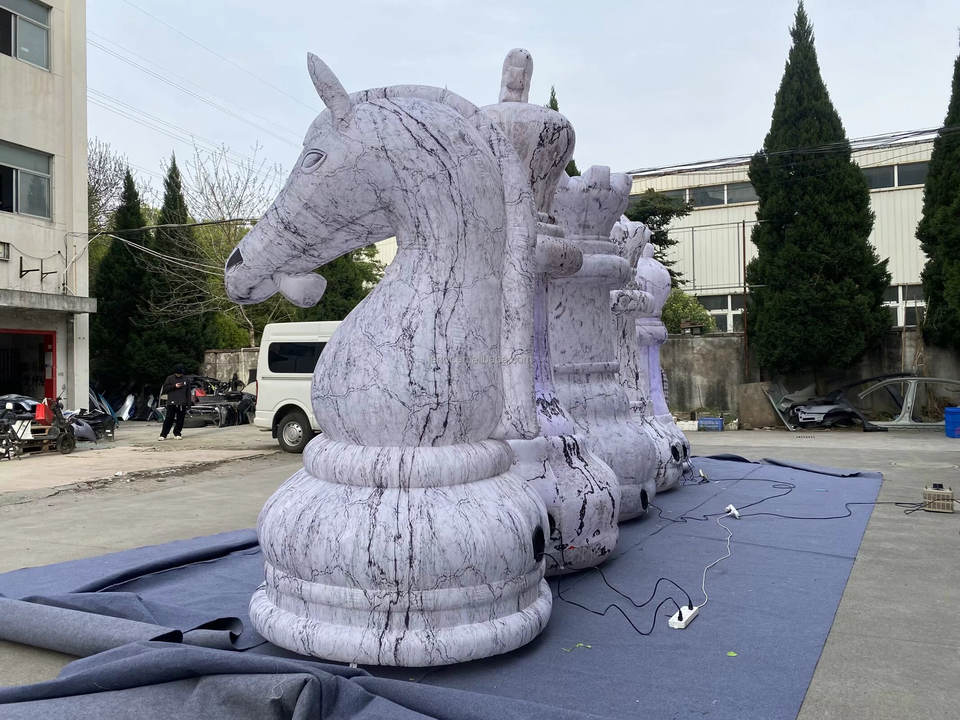 Inflatable Chess Inflatable Chess Pieces Are Used for Decoration in Chess Competition ...