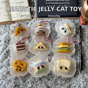 Xin Fun Juguetes Blandos al por Mayor, Miniatura Realista de Gelatina, Juguete de Comida para Gatos, Plástico Elástico, Lindo Juguete Antiestrés para Unisex 14 - Product Image 2