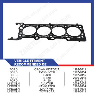 4C2Z-6051-BA 3U7Z6051BA 4C2Z6051BA ZANETOL Junta de culata Compatible con Ford 06-08 Mustang 5.4L <span class=keywords><strong>07</strong></span> - Product Image 2