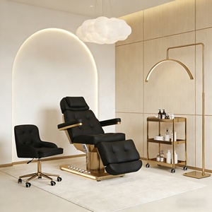 Lit <span class=keywords><strong>de</strong></span> massage électrique <span class=keywords><strong>de</strong></span> luxe réglable pour salon <span class=keywords><strong>de</strong></span> beauté, lit <span class=keywords><strong>professionnel</strong></span> pour esthéticienne, spa et extensions <span class=keywords><strong>de</strong></span> cils - Grande <span class=keywords><strong>Vente</strong></span> - Product Image 3