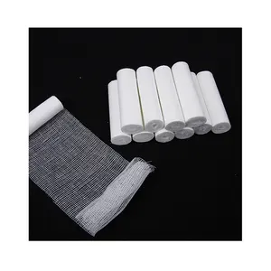 Erste-Hilfe-Gaze Baumwolle medizinische dreieckige Bandage Leno Webart Gaze Stoff für Pop Bandage Gaze Bandage Egy 5 cm (Rolle)