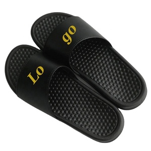 Black Plus Size <strong>Men</strong> <strong>UK</strong> Sandals Custom Design Fashion Massage Sole Hotel Breathable Bathroom <strong>Slipper</strong> for <strong>Men</strong> - Product Image 1