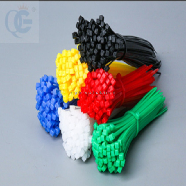 Eco-Friendly Self-Locking Cable Ties Durable Anti-Aging Reusable Nylon 66 Small Size Releasable Cable Wrap Ties