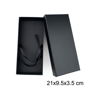 Tùy chỉnh Hộp quà tặng đẹp cho nam giới Cà Vạt vớ khăn tay Khuy măng sét-cho món quà sinh nhật đóng gói có tính năng xốp lót - Product Image 3