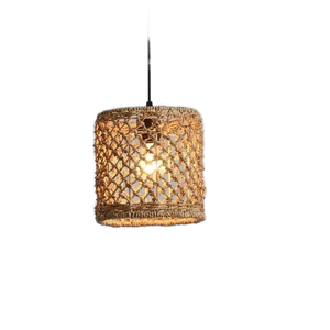 Seagrass Lustre Rotin Osier Suspension Lampe À La Main Suspendu <span class=keywords><strong>Abat</strong></span>-<span class=keywords><strong>Jour</strong></span> Plafonnier Luminaire pour Salle À Manger Chambre <span class=keywords><strong>Cuisine</strong></span> - Product Image 1