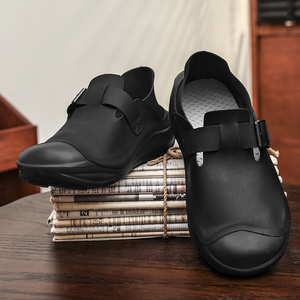 Sepatu Slip-On Pria Musim Panas 2025, Model Sporty Fashion dengan Tali Silang, Lapisan Mesh, Sol Empuk, Bagian Atas Berpori, Anti Air - Product Image 6