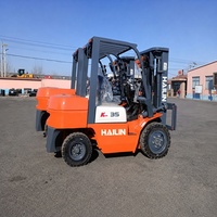 Harga Terjangkau Forklift Diesel 3 Ton 3.5 Ton 4 Ton 5 Ton Mesin Handal Penggerak Empat Roda Forklift Cina Ekspor ke 136+ Negara