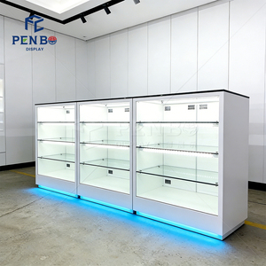 Diseño de Interiores Personalizado para Tiendas de Tabaco, Decoración, Mostrador de Exhibición, Vitrina de Vidrio para Tienda de Tabaco - Product Image 4