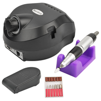 Lime à ongles électrique portable 30000 tr/min pour acrylique et gel, polisseuse professionnelle pour salon et usage domestique, personnalisable avec logo