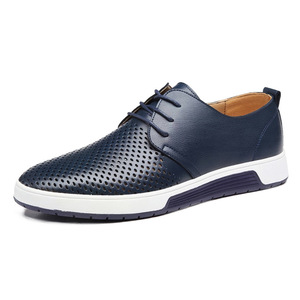 Zapatos de Cuero para Hombre, Estilo Moderno, Talla Extra Grande, Juveniles, Transpirables, Casuales de Negocios - Product Image 3