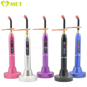 Alta qualità Coloful metallo LED Curing luce dentale Wireless con alta potenza - Product Image 1