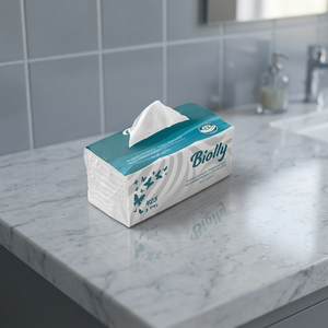 Mouchoirs en coton Biolly 425 feuilles pour la maison - Sans fluorescent - Ultra-résistants à la déchirure - Ultra-puraux - Product Image 3