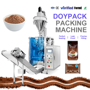 VFFS Food Packaging Machine for Powder & Cocoa Powder | High-Speed 80 Bags/Min Filling & Sealing with Pouch/Film Options - Product Image 1
