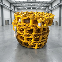 Pièce de machinerie de construction Zhongke Kunpeng pour excavatrice Shantui, ensemble de chaîne de chenille en acier compatible avec grue sur chenilles