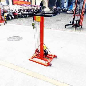 Minigrúas Eléctricas de 185 kg a <span class=keywords><strong>Precio</strong></span> de Fábrica, Grúa Pequeña para Instalar Puertas Enrollables, Puerta Corredera - Product Image 5