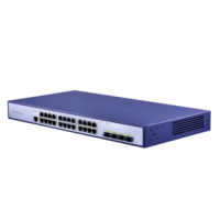 Commutateur Ethernet PoE Gigabit 24 ports pour réseau d'antenne Ubiquiti