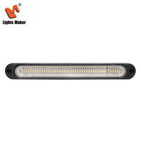 Luz Auxiliar LED de 3 Colores con Lente de PC Resistente a Impactos, Luz de Señalización de Triple Función para Maquinaria Agrícola LML-1028