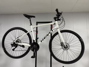Vélo de route KEYO 700C avec cadre en aluminium, 18 vitesses, freins à disque mécaniques, jantes en aluminium, pédales ordinaires, confortable pour adultes - Product Image 2