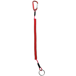 Cuerda de herramientas de pesca personalizada, cuerdas de seguridad retráctiles pesadas, llavero antipérdida de bobina de alambre de acero inoxidable - Product Image 3