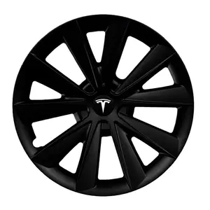 Tesla Model 3 자동차 허브 캡 휠 커버 차량 보호 블레이드 G 용 18 인치 보호 허브 캡